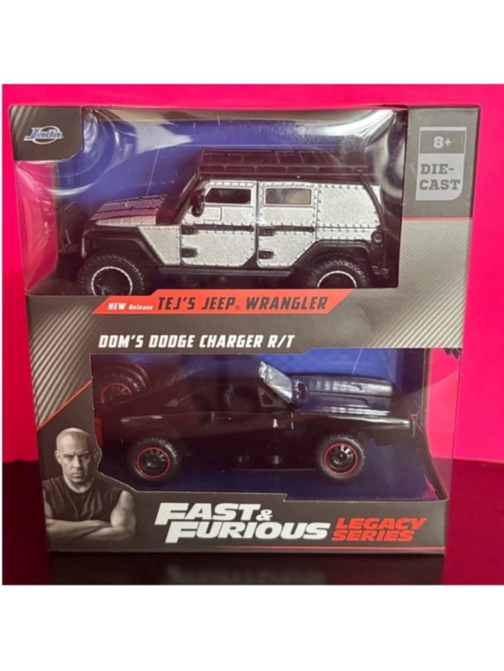 Fast & Furious Movie Jada Di-Cast 2 Pack Car Truck Toy Figure 1:32